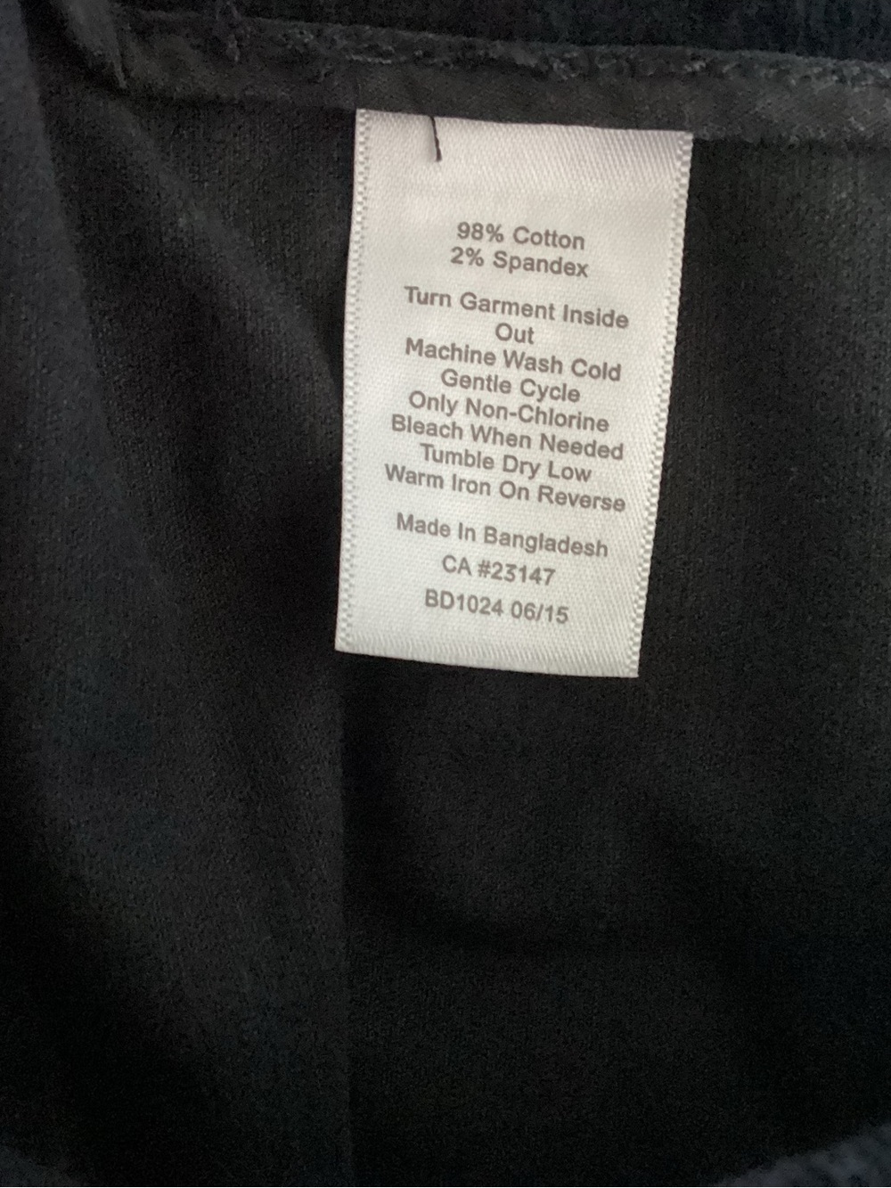 Talbots Heritage Petites Navy Velvet Pants Size 12P Quiet Luxury Old Money - Picture 8 of 8